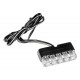 Osvětlení MOTO 5 led LINE 12V bílé