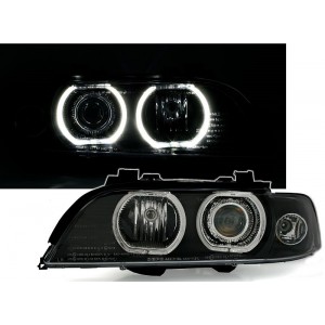 Přední světla BMW E39 95-00 XENON LED, černá