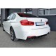 BMW F30 F31 (11-18) difuzor zadního nárazníku (pro M-paket)