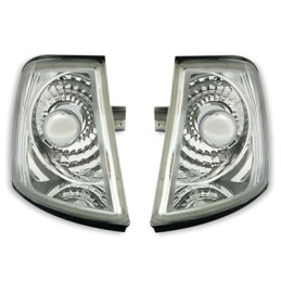 Přední čiré blikače Audi A3 8L 96-00 – chrom