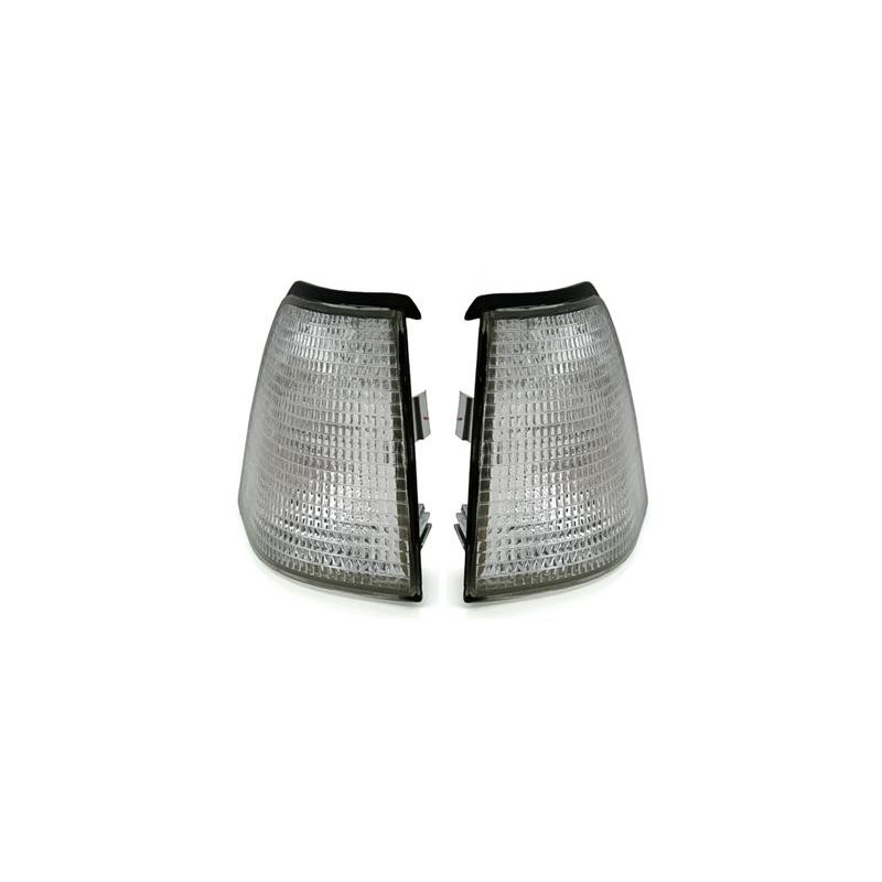 Čiré blikače BMW E36 Lim.+Touring 90-98 – stříbrné