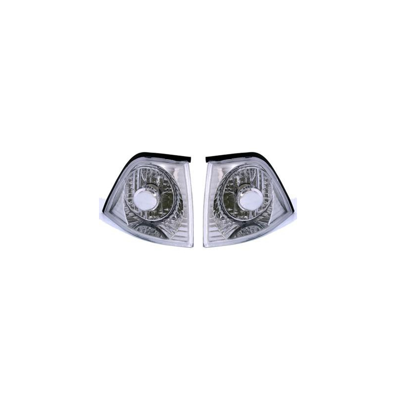 Čiré blikače BMW E36 Compact 94-00 – chrom