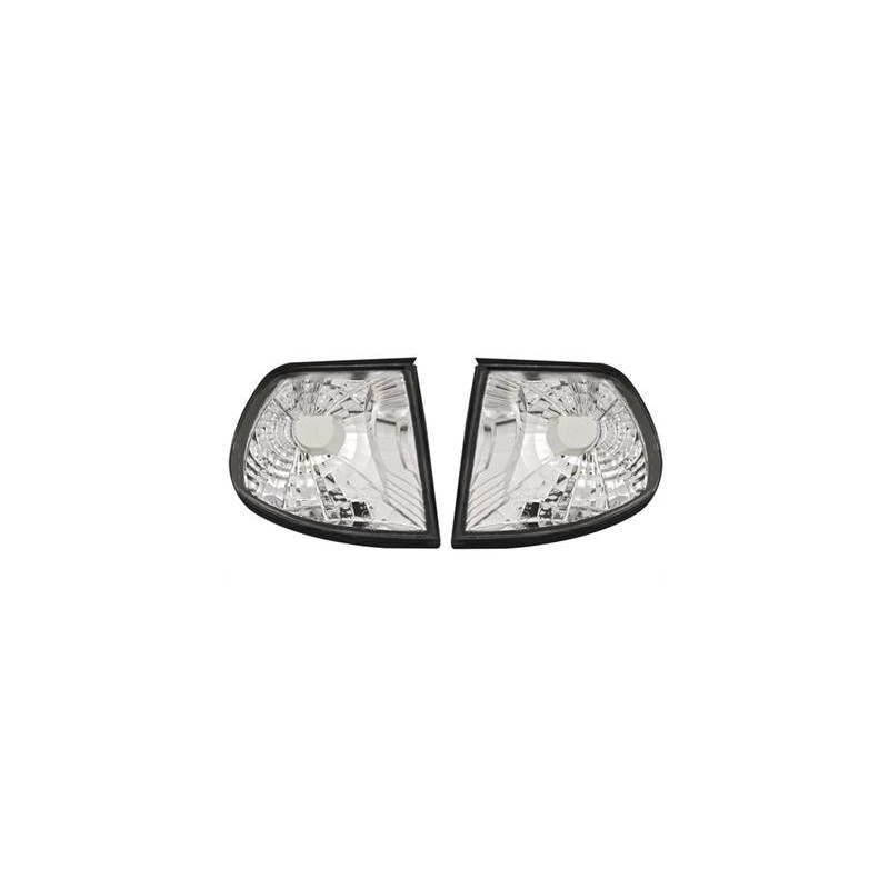Přední čiré blikače BMW E38 94-98 – chrom
