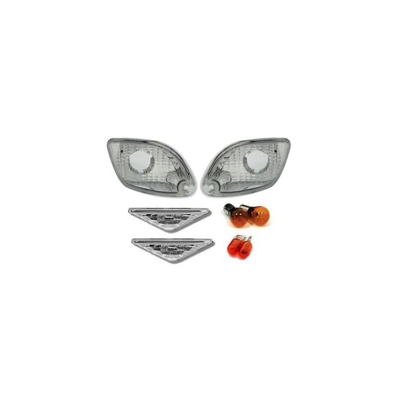 Set blikačů Ford Focus MK1 98-01 – chrom