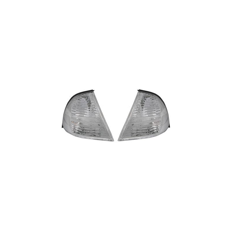 Čiré blikače BMW E46 Lim.+Touring 98-01 – bílé