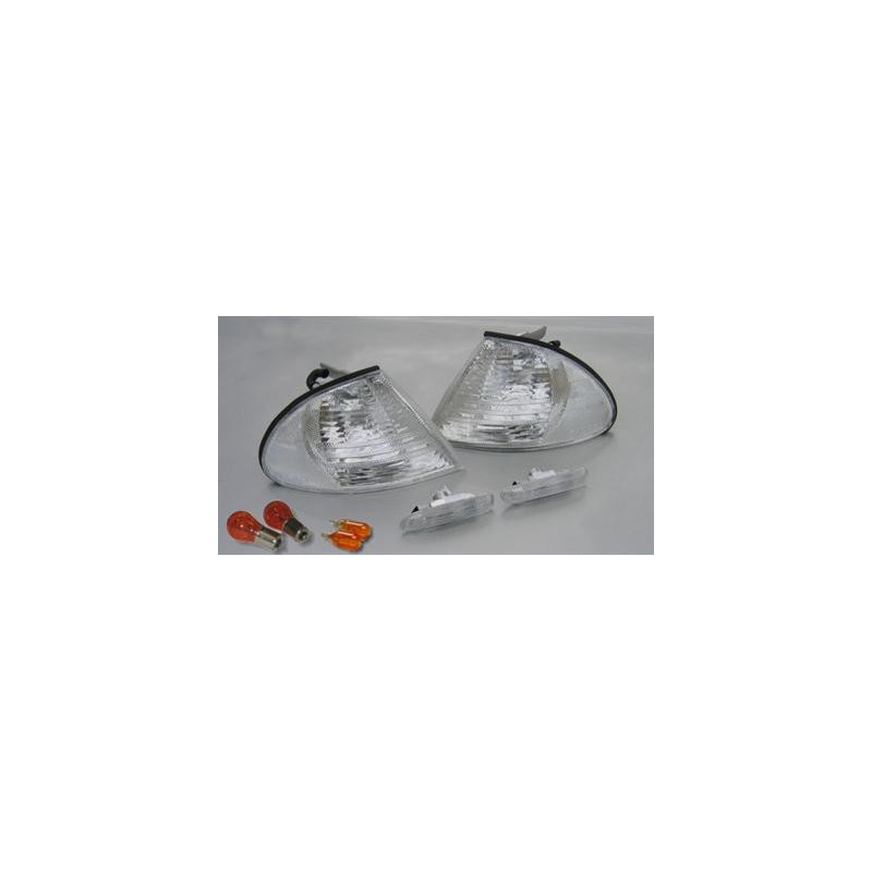 Set blikačů BMW E46 Lim.+Touring 98-01 – stříbrné