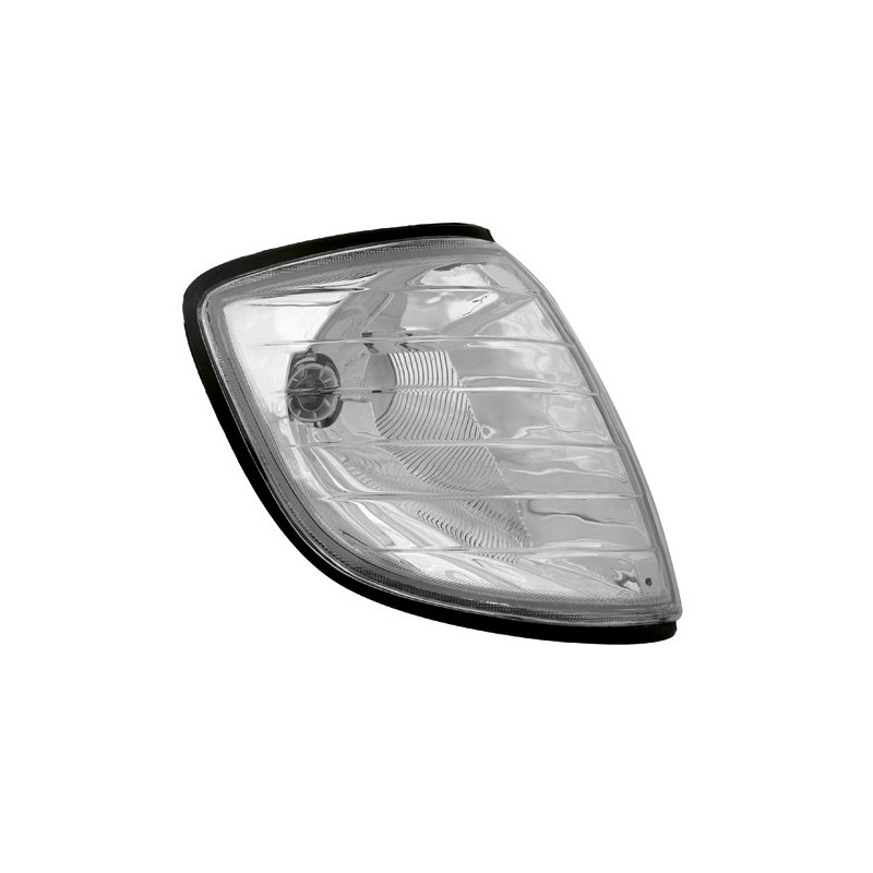 Čiré blikače Mercedes Benz W140 95-98 – chrom