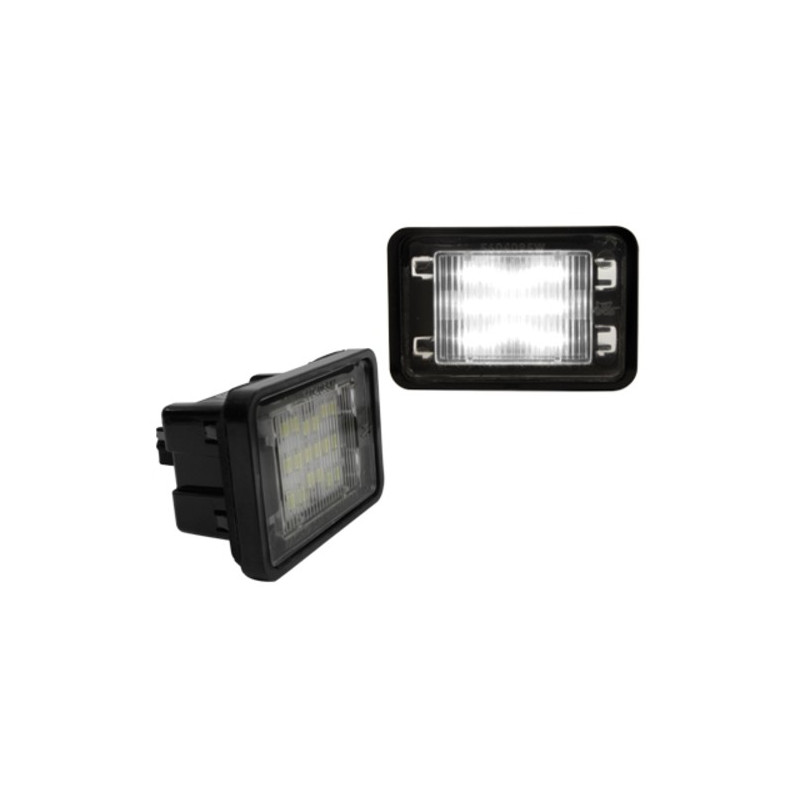 LED osvětlení SPZ Mercedes Benz GLK X204 07+