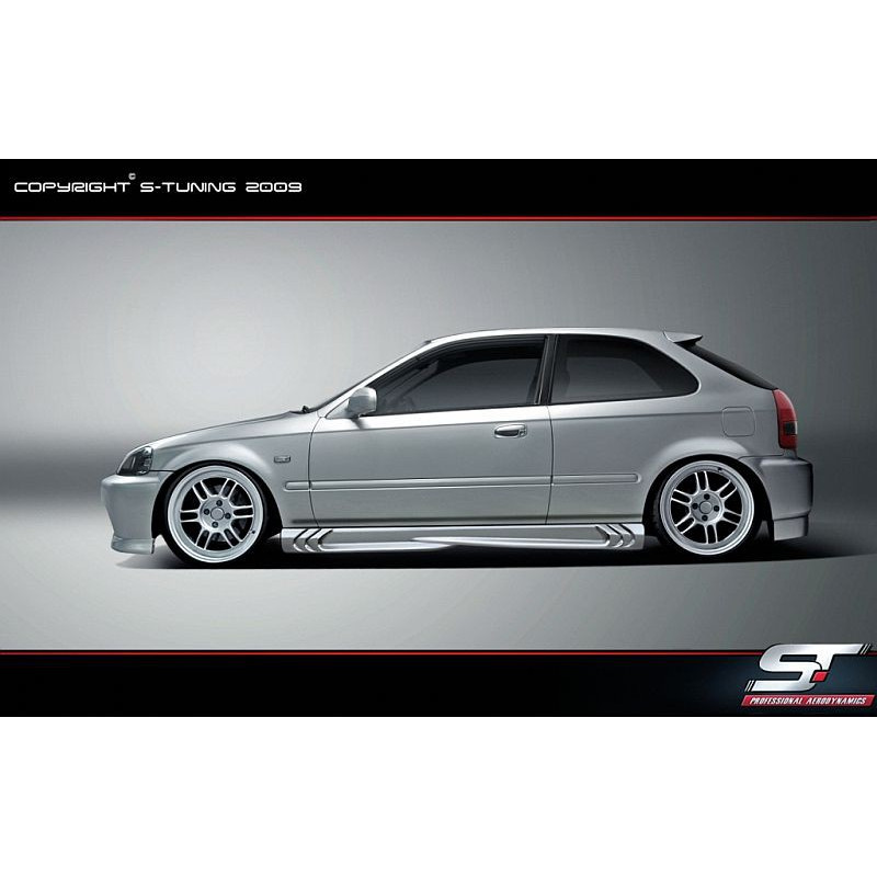 Honda Civic 96-00 – kryty prahů "S-POWER" 