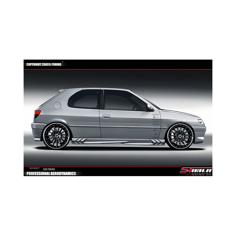 Peugeot 306 – kryty prahů "S-POWER"