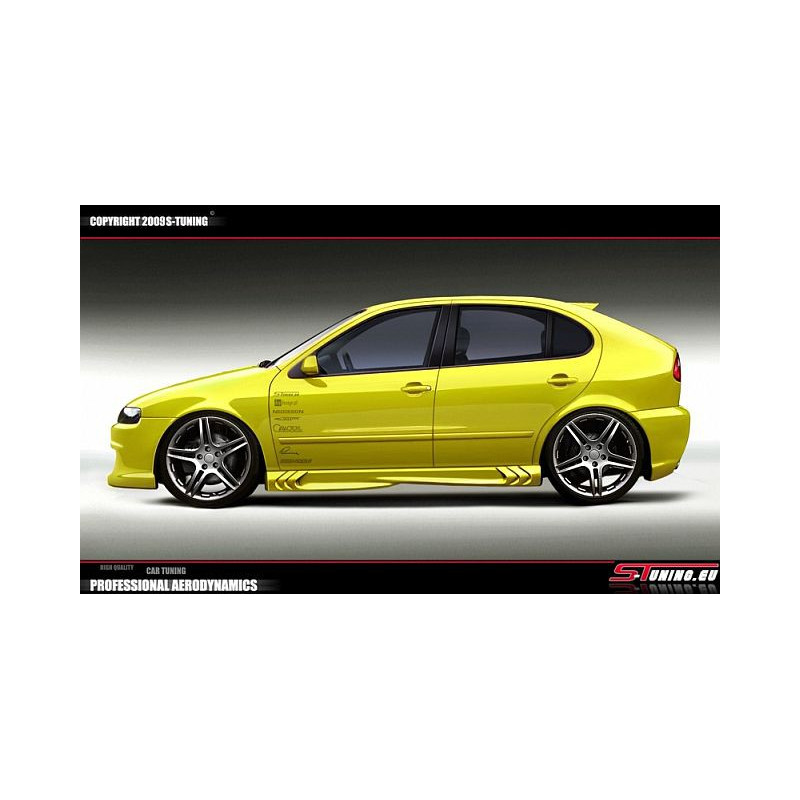 Seat Leon 99-05 – kryty prahů "S-POWER"
