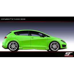 Seat Leon 05-09 – kryty prahů "S-POWER"