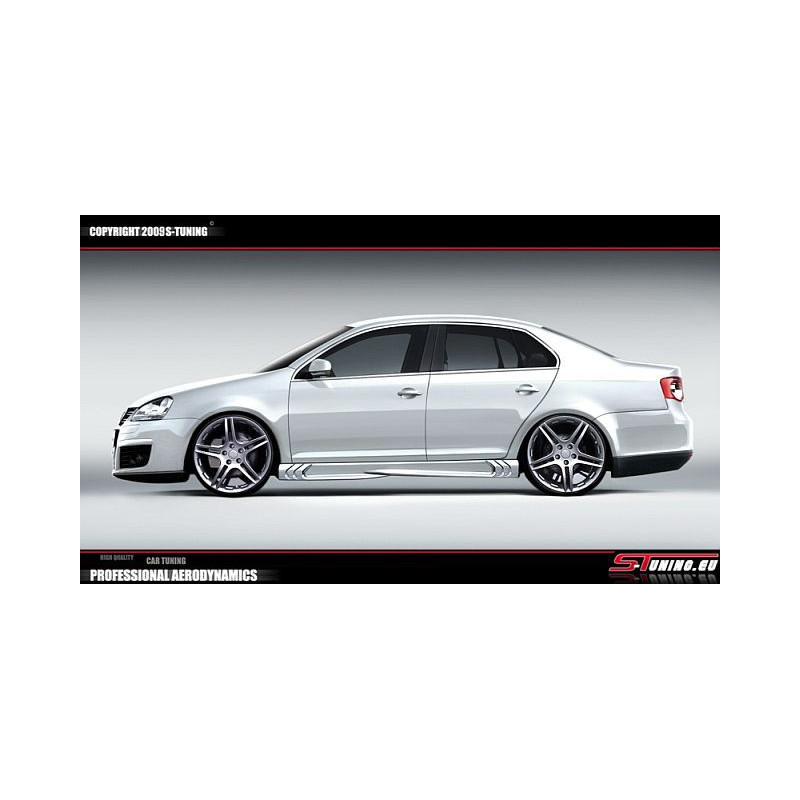 VW Jetta III 1K 05+ _ kryty prahů "S-POWER"