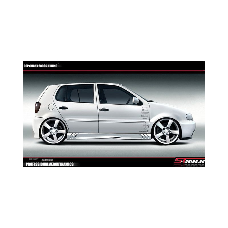 VW Polo 6N 96-00 – kryty prahů "S-POWER"