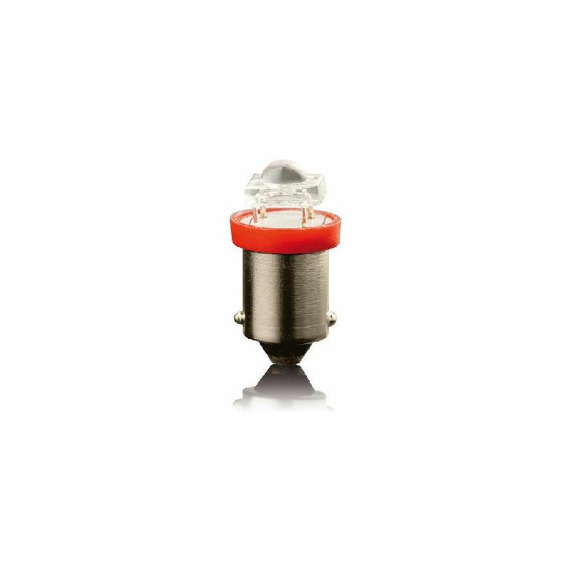 LED žárovka BA9S 12V 4W – červená