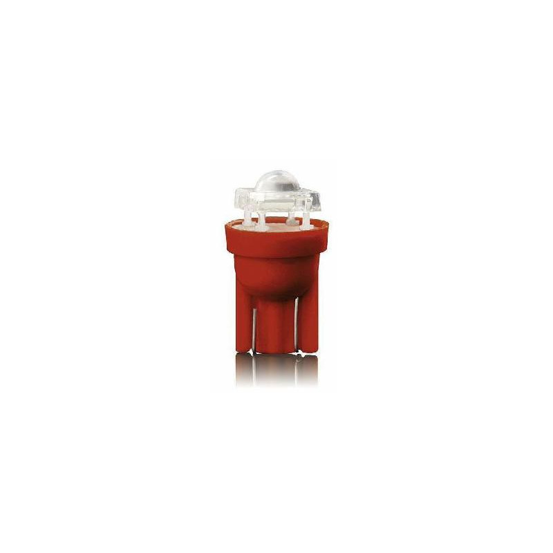 LED žárovka T10 12V 5W – červená