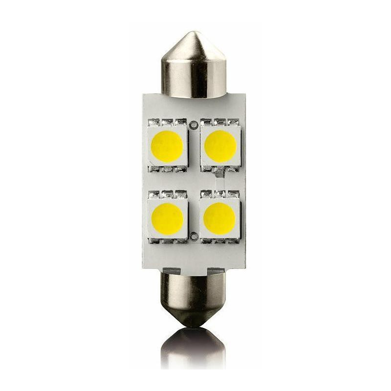 LED sufitka SV8,5 39mm 12V 4SMD LED – bílá