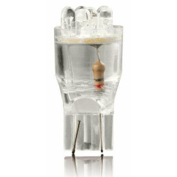 LED žárovka T13 12V 10W 6LED – bílá