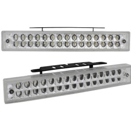 Světla pro denní svícení 2x30 LED – chrom