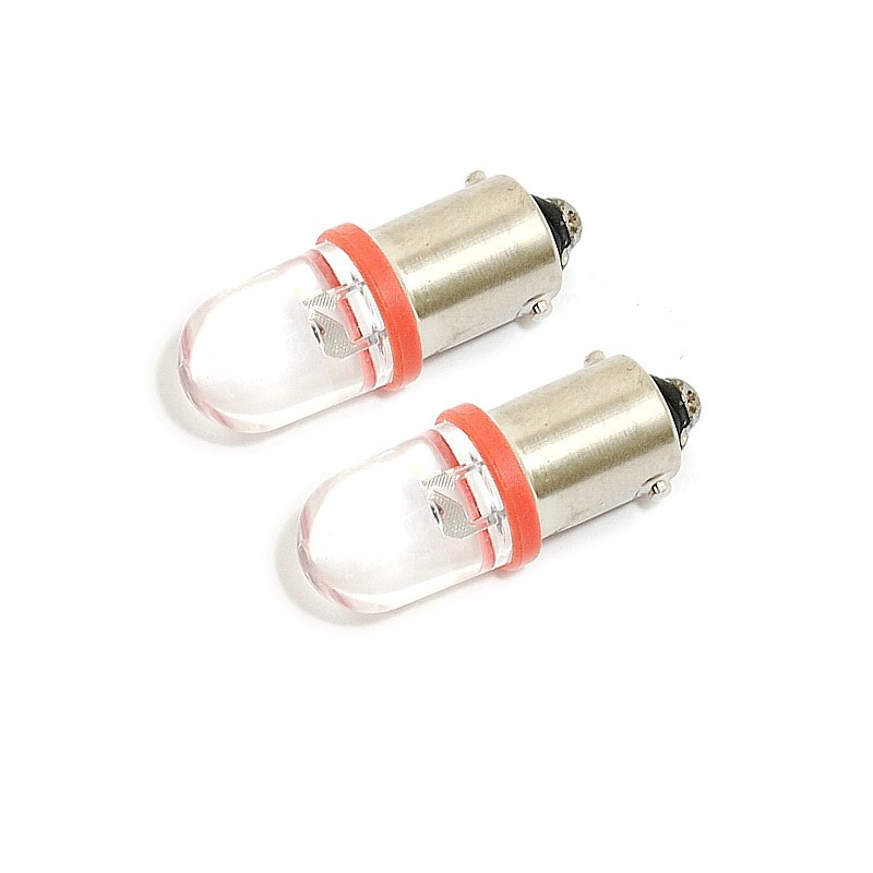 Žárovka 1LED 12V  Ba9s  červená  2ks