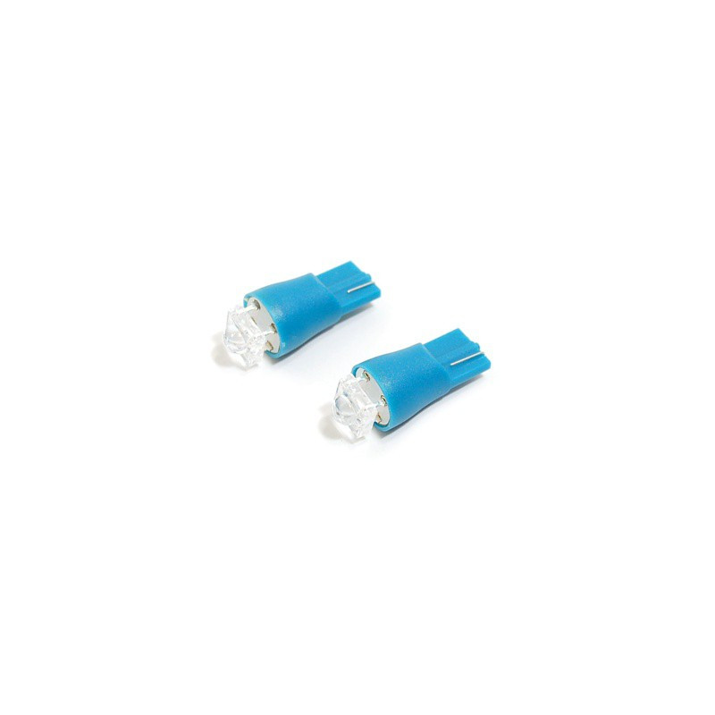 Žárovka 1SUPER LED 12V  T10  modrá 2ks
