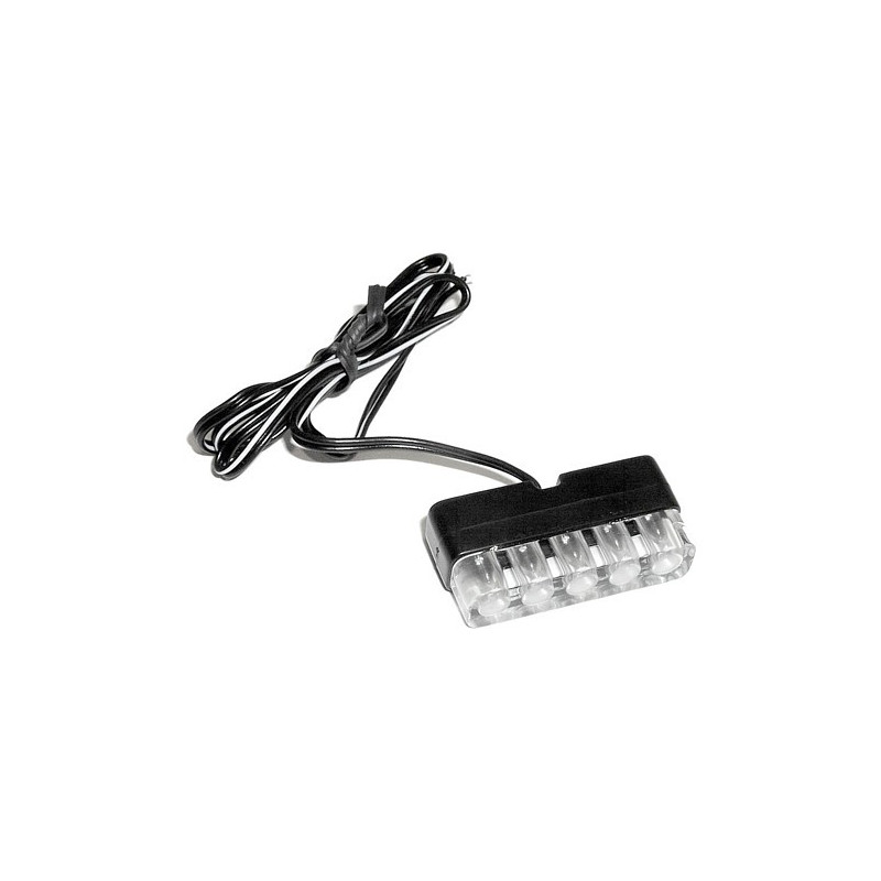 Osvětlení MOTO 5 led LINE 12V zelené
