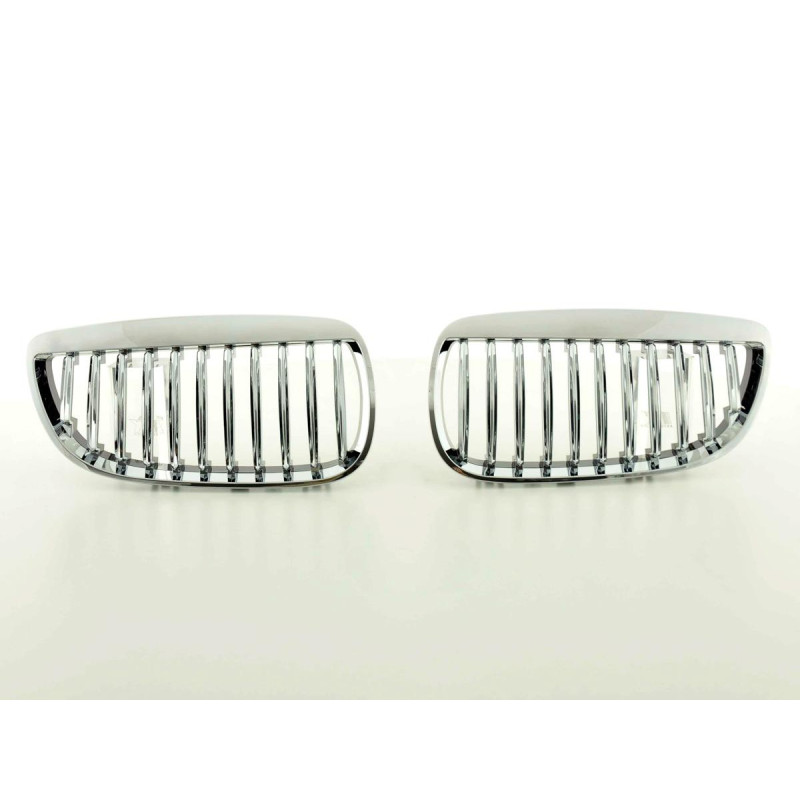 Maska BMW 3er E92 Coupe 05-09 - chrom/černá