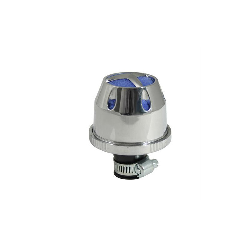 Filtr oddechu motoru – chrom – 12mm