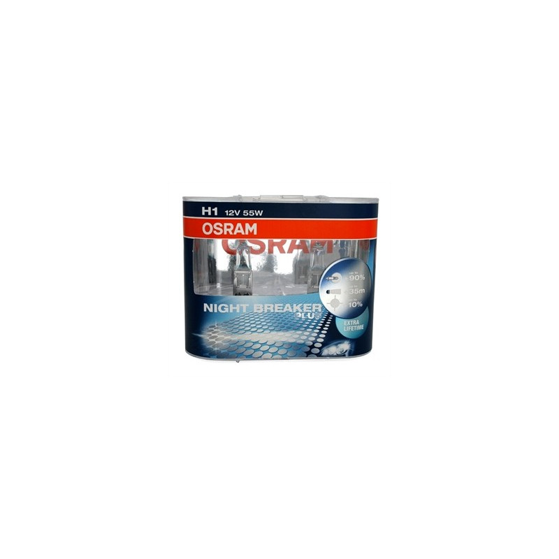 Žárovky Osram Night Breaker Plus H1 12V / 55W