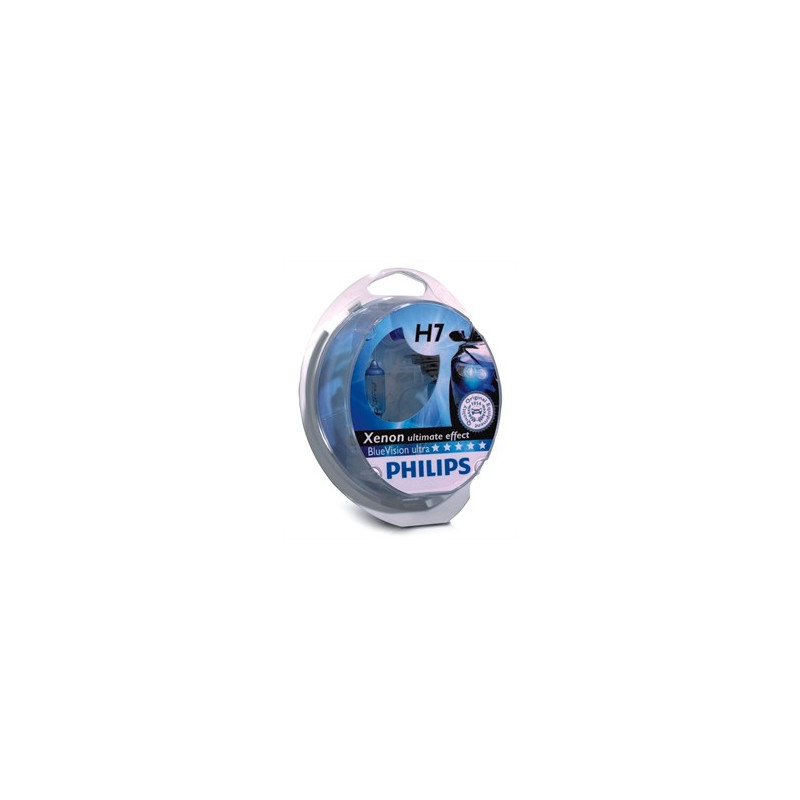 Žárovky Philips H7 BlueVision ultra Xenoneffect 12V 55W
