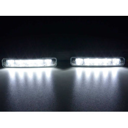 Světla pro denní svícení 2x5LED – chrom