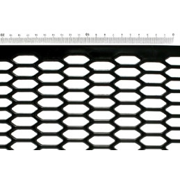Plastová mřížka, černá 150/30 cm