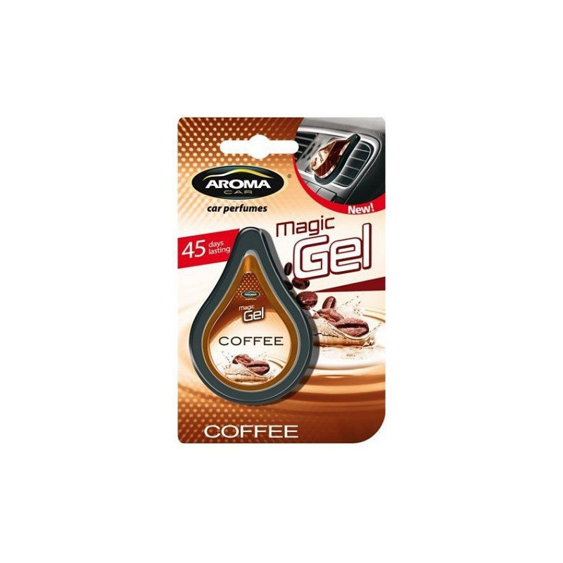 Osvěžovač vzduchu CAR MAGIC GEL coffee