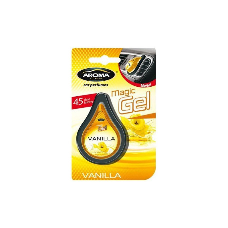 Osvěžovač vzduchu CAR MAGIC GEL vanilka