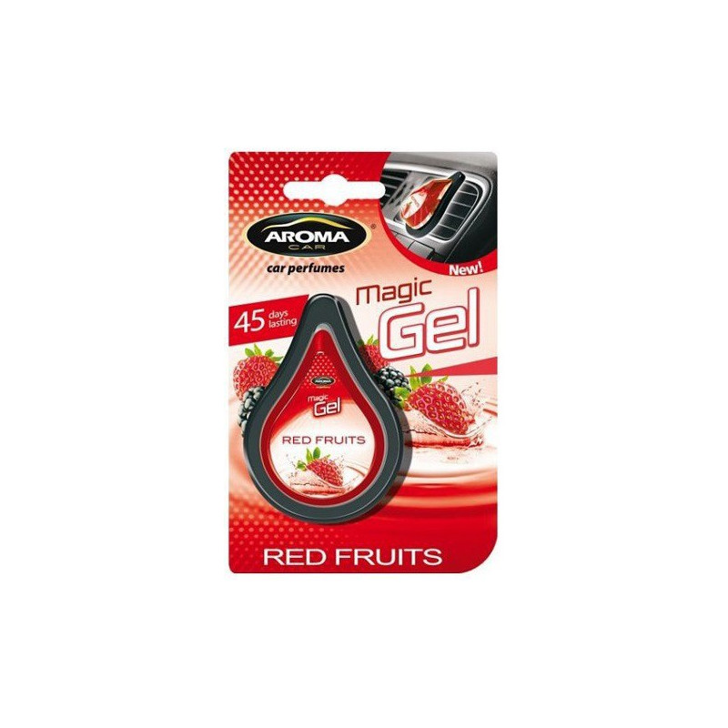 Osvěžovač vzduchu CAR MAGIC GEL red fruits