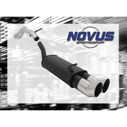 VW Beetle sportovní výfuk NOVUS, koncovka 2x90mm DTM