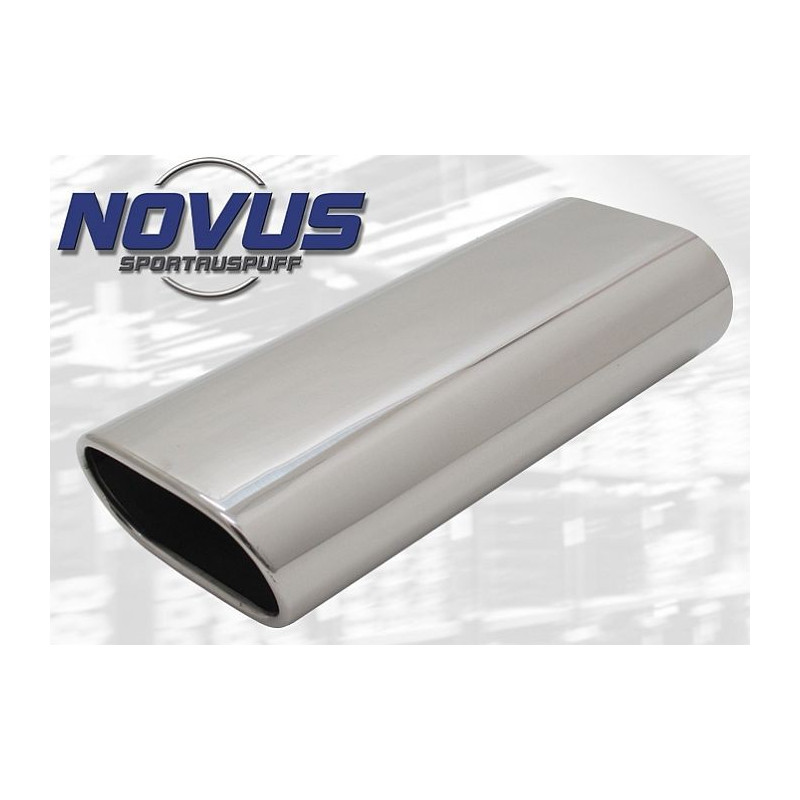 Koncovka výfuku NOVUS 135x75mm Ovál