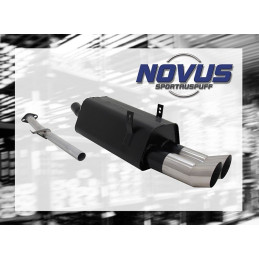 BMW E36 sportovní výfuk, koncovka DTM 2x90mm