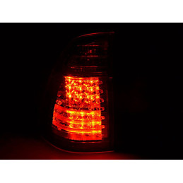 Zadní čirá světla BMW X5 00-02 – LED, černá