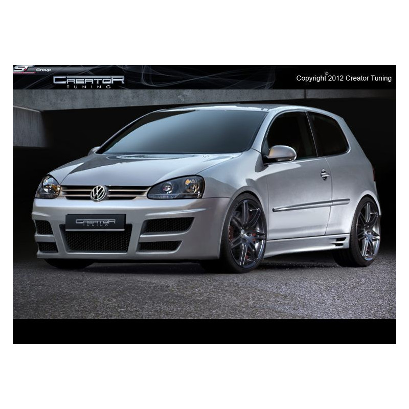 VW Golf 5 přední tuning nárazník