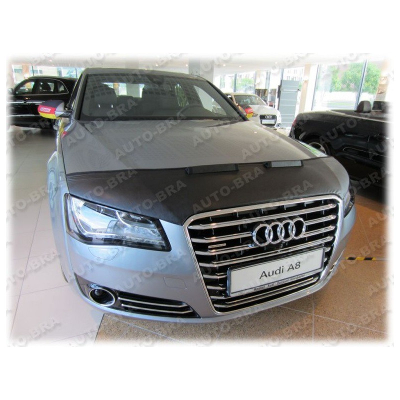 Audi A8 D4 4H (09-17) potah kapoty CARBON černý