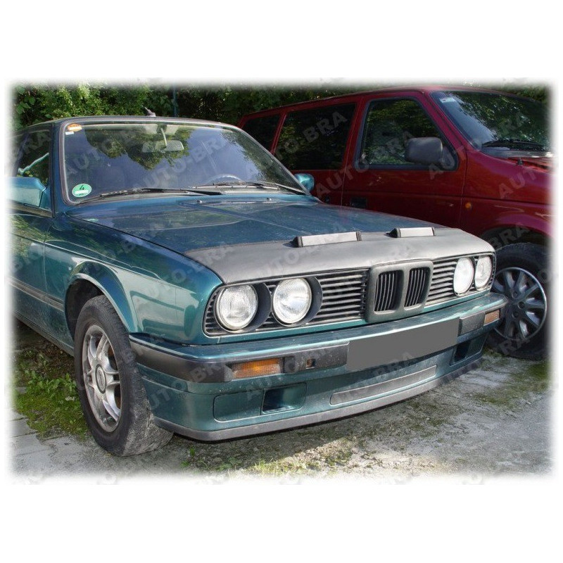 BMW E30 3er (82-90) potah kapoty CARBON černý