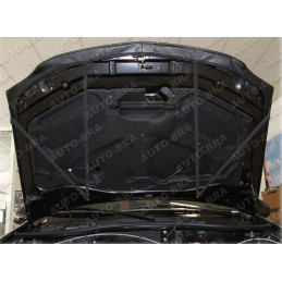 Dacia Logan (04-12) potah kapoty CARBON černý
