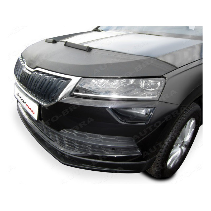 Škoda Karoq (2017+) potah kapoty CARBON černý