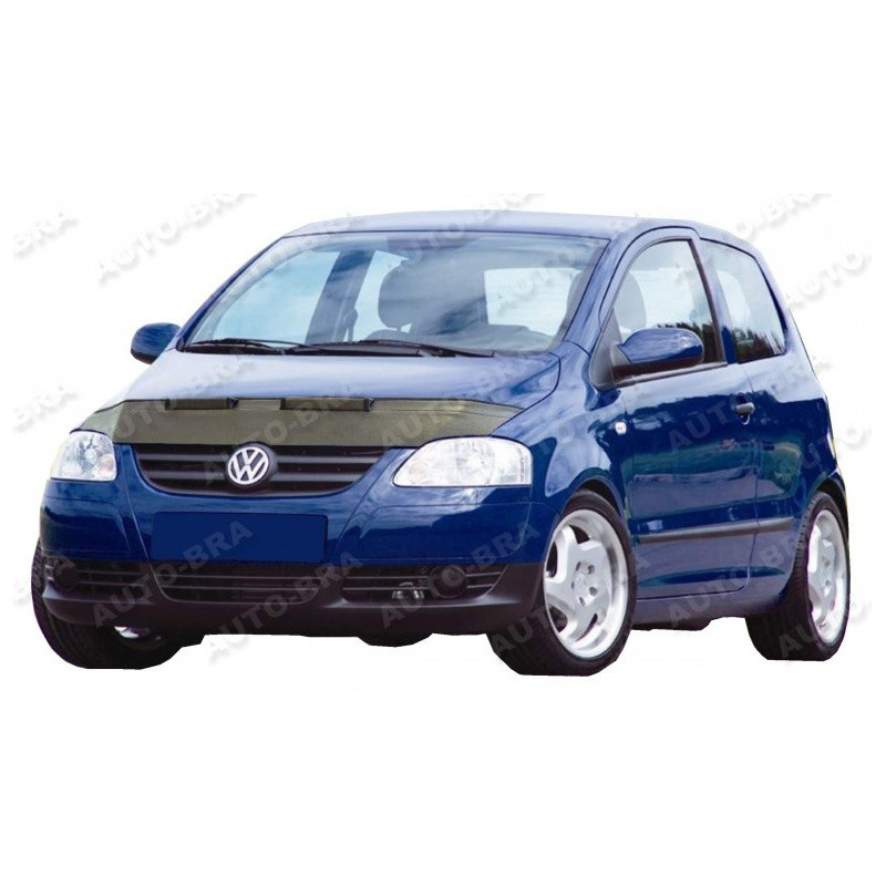 VW FOX (05-11) potah kapoty CARBON černý