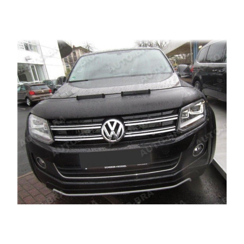 VW Amarok (2010+) potah kapoty CARBON černý