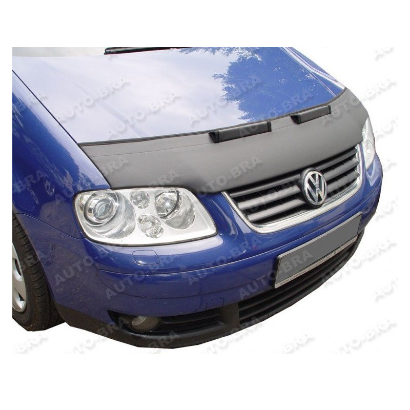 VW Caddy 3 (04-10) potah kapoty CARBON černý
