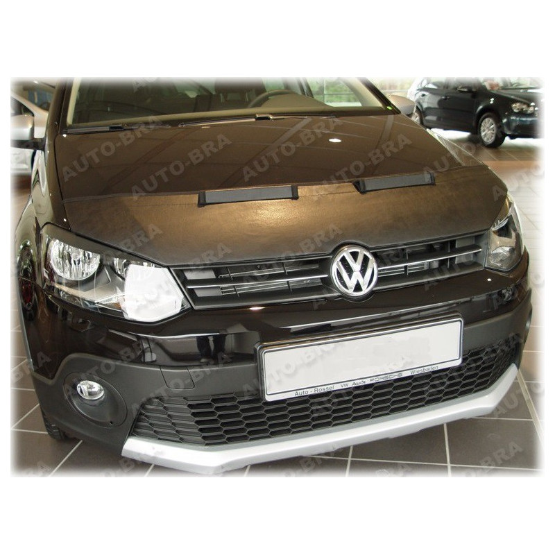VW Polo 6R (09-14) potah kapoty CARBON černý