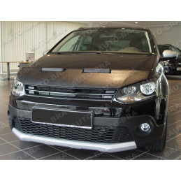 VW Polo 6R (09-14) potah kapoty CARBON černý