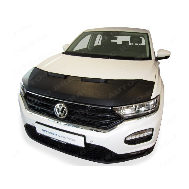 VW T-Roc (2017+) potah kapoty CARBON černý